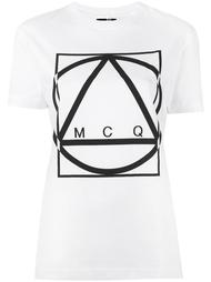 футболка с принтом Multi Geo McQ Alexander McQueen