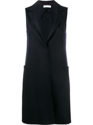 sleeveless coat Harris Wharf London