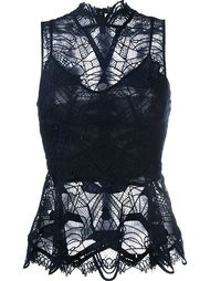 lace peplum top Jonathan Simkhai