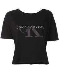 укороченная футболка Calvin Klein Jeans