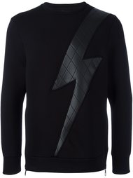 'Lightning Bolt' sweatshirt  Neil Barrett