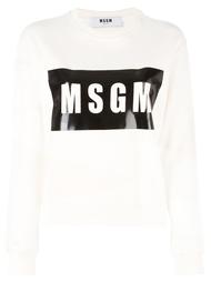 толстовка с логотипом  MSGM