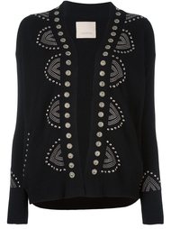 studded detail cardigan Laneus