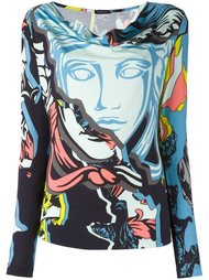 топ 'Jagged Baroque Medusa'  Versace