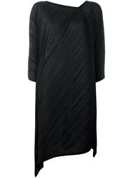 asymmetric pleated dress Pleats Please By Issey Miyake