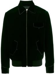 velvet teddy jacket Saint Laurent