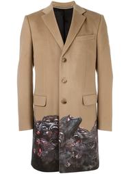 пальто с принтом обезьян  Givenchy