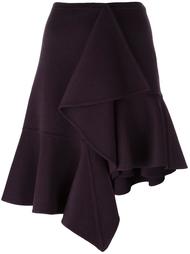 draped asymmetric skirt Rochas