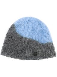 two-tone beanie Maison Michel