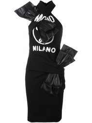 платье одно плечо  Moschino