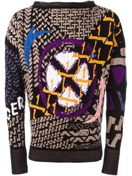 джемпер с абстрактным рисунком Vivienne Westwood Man