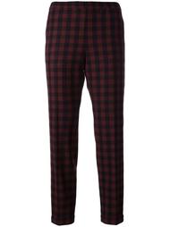 checked crop trousers  Alberto Biani