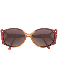 солнцезащитные очки в объемной оправе Christian Dior Vintage