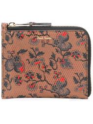 кошелек с цветочным принтом   Paul Smith