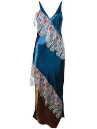 guipure ruffled maxi dress Peter Pilotto