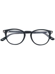 оптические очки в круглой оправе Tom Ford Eyewear