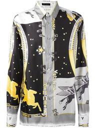 рубашка с принтом 'Astrological ' Versace