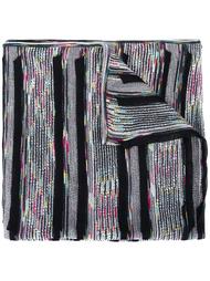 полосатый трикотажный шарф Missoni