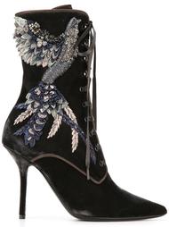 ботинки на шнуровке Alberta Ferretti