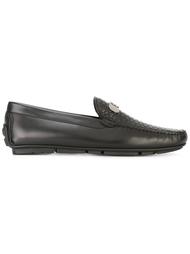 logo plaque loafers Roberto Cavalli