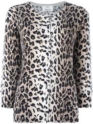 leopard print cardigan Allude