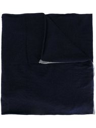 шарф с контрастной окантовкой  Brunello Cucinelli