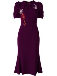 magic wand appliqué dress Dolce &amp; Gabbana