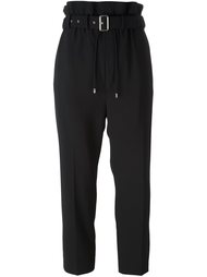 брюки с завышенной талией Diesel Black Gold