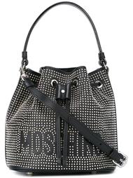 сумка-тоут с заклепками Moschino