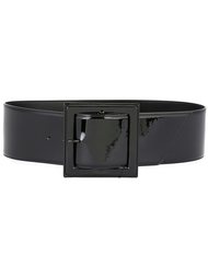 ремень с объемной пряжкой Saint Laurent