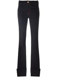 расклешенные джинсы с отворотами Don't Cry