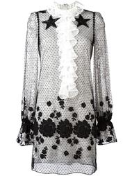 embroidered sheer dress Giamba