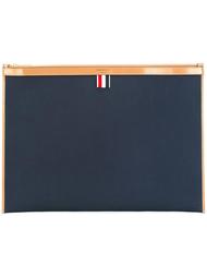 клатч на молнии Thom Browne