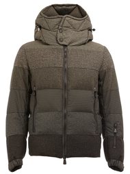 фактурный пуховик с капюшоном Moncler Grenoble