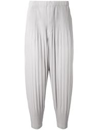укороченные плиссированные брюки Homme Plissé Issey Miyake