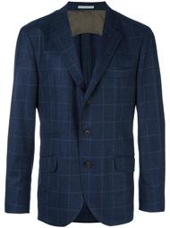 блейзер в клетку Brunello Cucinelli