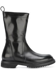 сапоги с закругленным носком Rick Owens