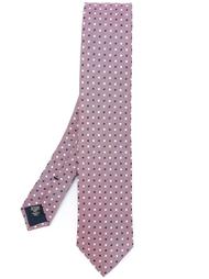 галстук с вышивкой Ermenegildo Zegna