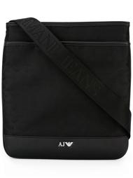 logo pattern messenger bag Armani Jeans