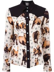 horse print shirt Fausto Puglisi