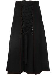 corset detail A-line skirt Proenza Schouler