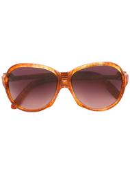 солнцезащитные очки в объемной оправе Yves Saint Laurent Vintage