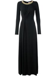 платье с декорированным воротником Michael Michael Kors