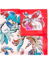 шарф с цветочным рисунком Emilio Pucci