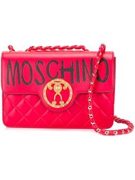 сумка на плечо с логотипом Moschino