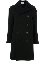 пальто на пуговицах  Saint Laurent