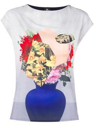 футболка с принтом в виде вазы Ps By Paul Smith