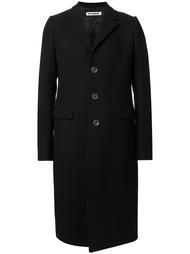 однобортное пальто Off-White