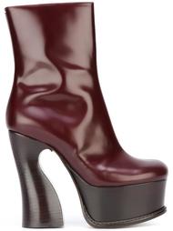 сапоги по щиколотку на высоком каблуке 'Rebel'  Maison Margiela