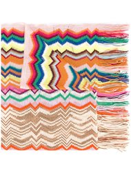 шарф с зигзагообразным узором Missoni